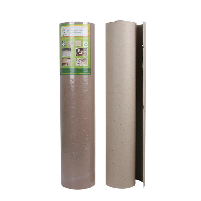 Waterproof Floor Protection Paper , Floor Protection Covering For Heavy Construction